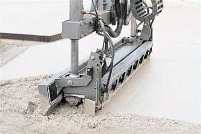 concrete paving machine
